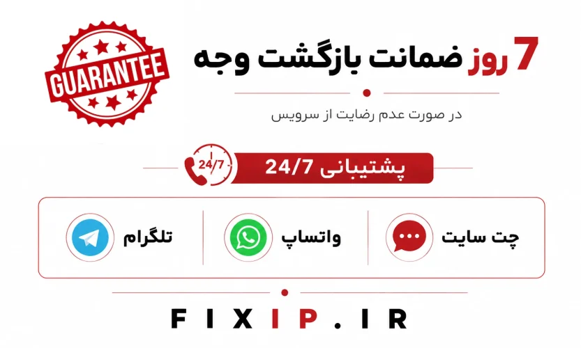 خرید وایرگارد آی پی ثابت